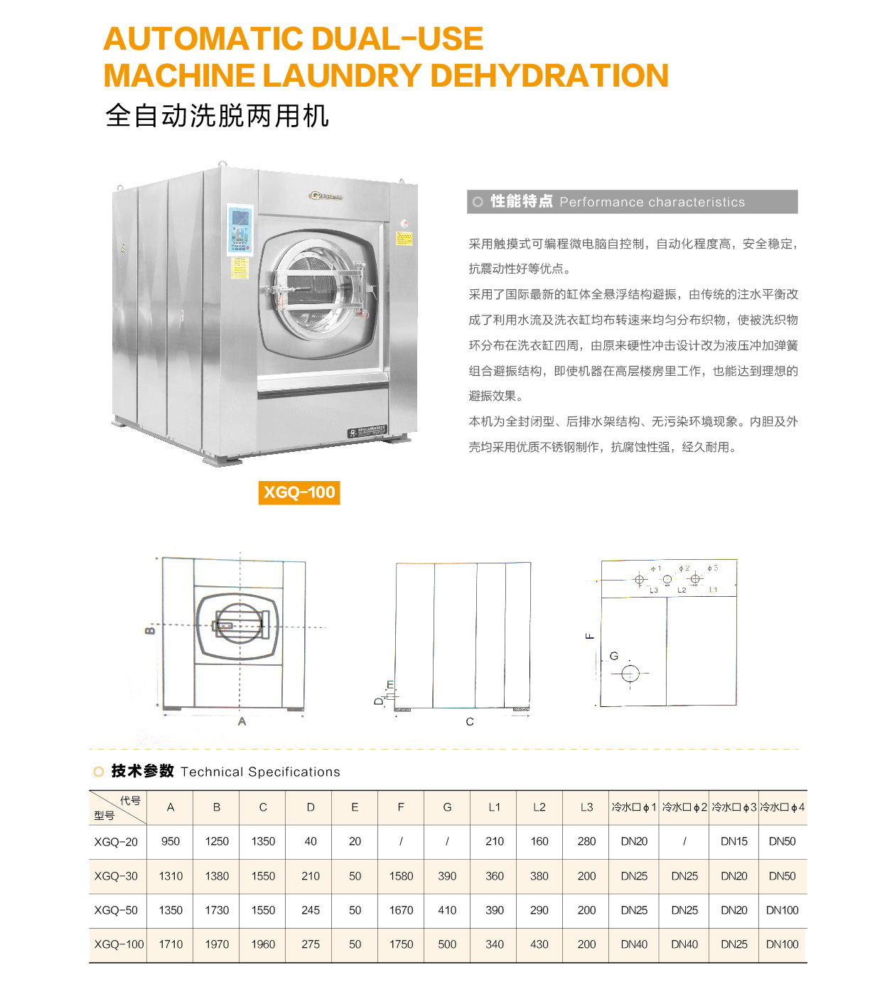 工业洗衣机厂家